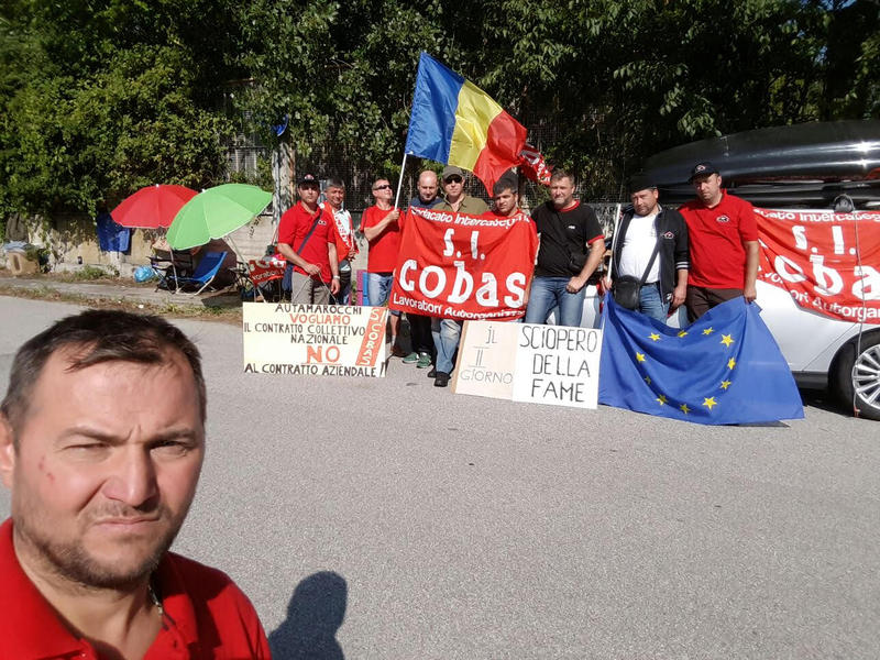 Soferi romani in greva foamei, Foto: HotNews