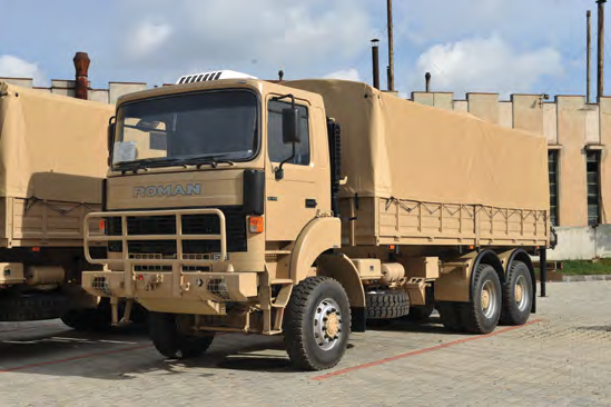 Autocamion militar produs de ROMAN Brasov, Foto: Roman SA