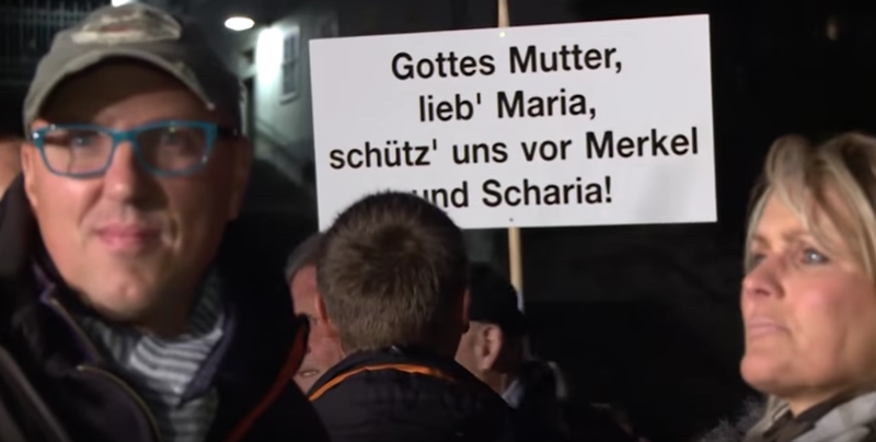 Simpatizanti AfD, Foto: Captura YouTube
