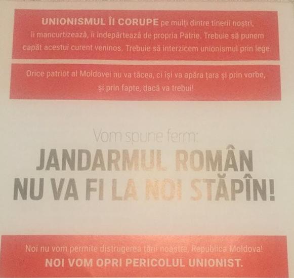 Afis Igor Dodon, Foto: Deschide.md