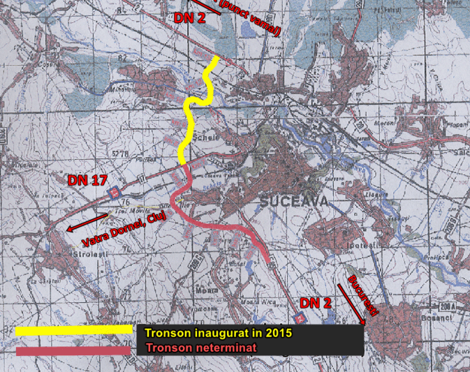 Centura Sucevei - ce tronson a ramas nefinalizat, Foto: Hotnews