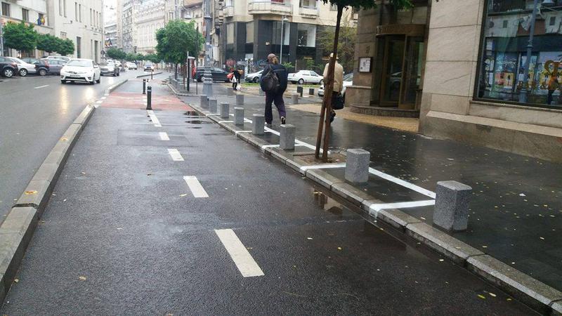 Instalatie Calea Victoriei, Foto: Hotnews