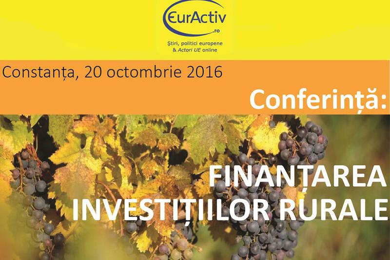 Finantarea Investitiilor Rurale_2016, Foto: Euractiv