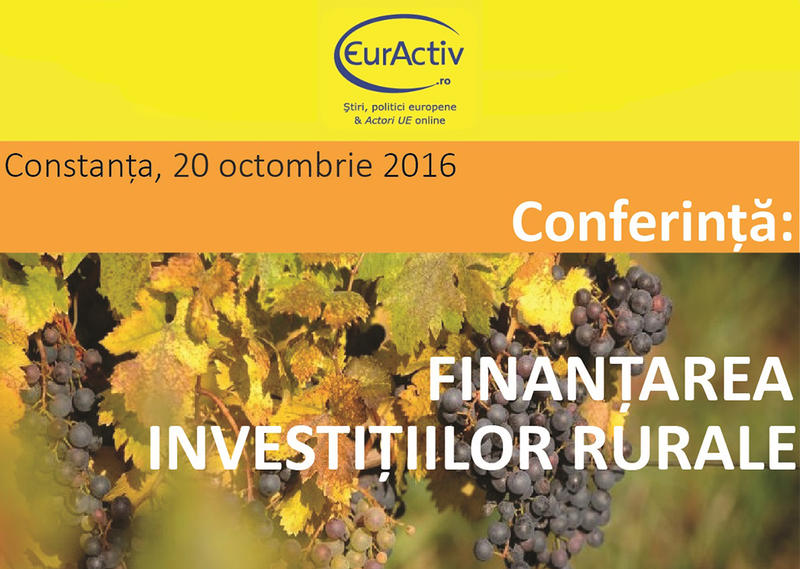 Finantarea Investitiilor Rurale_2016, Foto: Euractiv