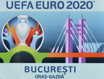 Euro 2020, logo-ul Bucurestiului, Foto: Captura video