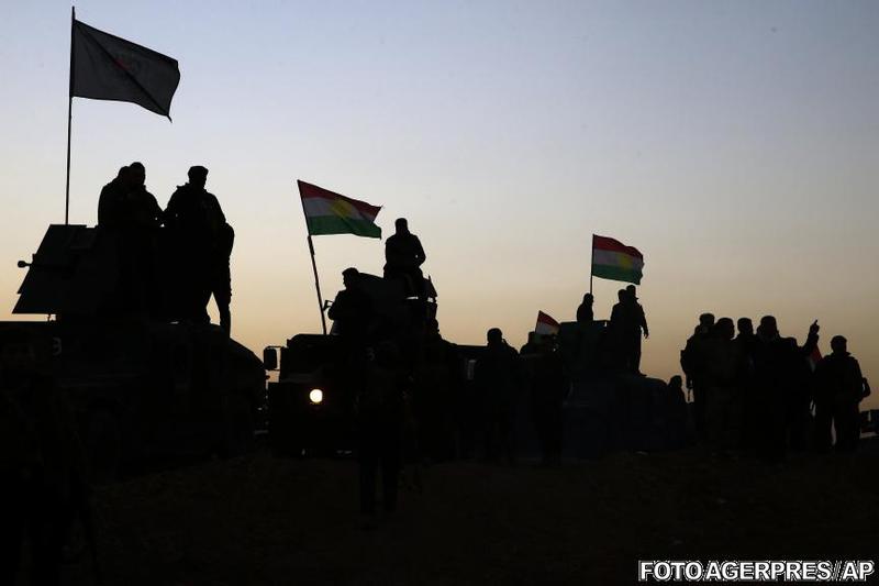Forte kurde avansand spre Mosul, Foto: Agerpres