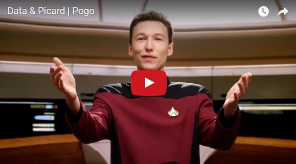 Data & Picard, Foto: captura ecran