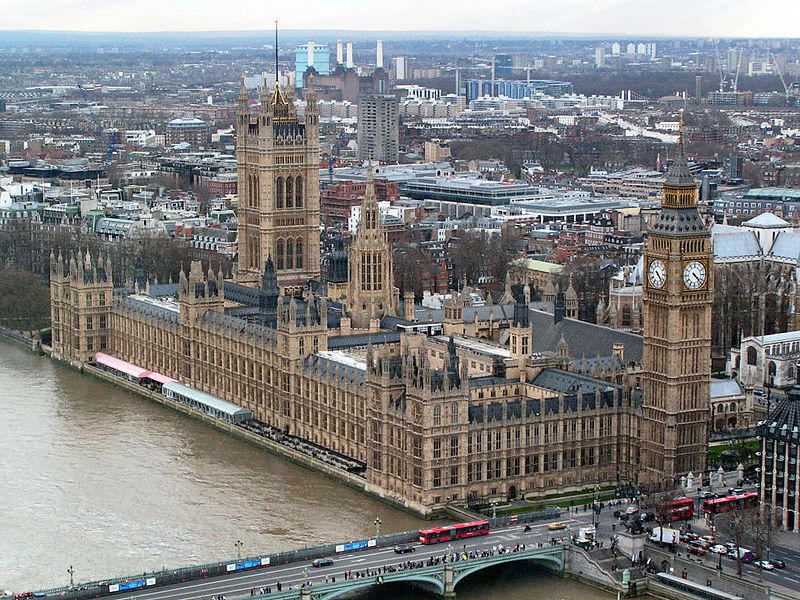 Palatul Westminster, sediul Parlamentului britanic, Foto: Wikipedia Commons / DaniKauf