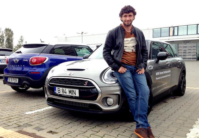 Dragos Bucur si MINI Cooper S Clubman, Foto: 0-100.ro