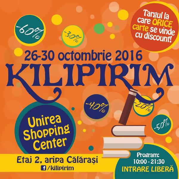Kilipirim 26-30 octombrie 2016, Foto: Afis