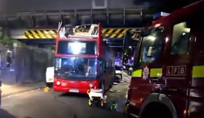 Accident la Londra, Foto: Captura YouTube