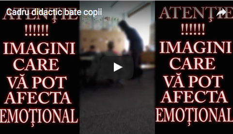 Cadru didactic care bate copii, Foto: Captura YouTube