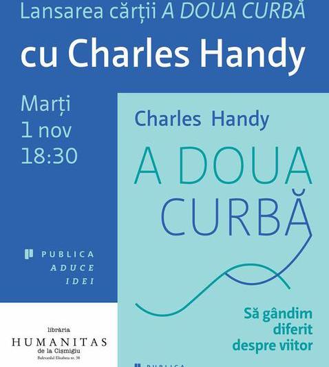 Lansare carte: A doua curba, Charles Handy, Foto: Editura Publica