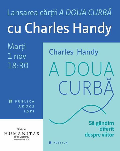 Lansare carte: A doua curba, Charles Handy, Foto: Editura Publica