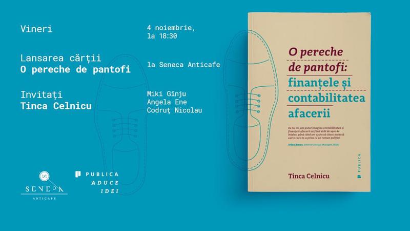 Lansarea crii O pereche de pantofi, de Tinca Celnicu, Foto: Editura Publica