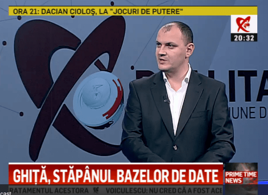 Sebastian Ghita, Foto: Captura Realitatea TV