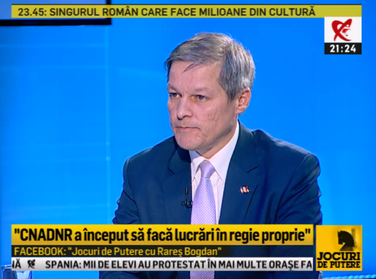 Dacian Ciolos, Foto: Captura Realitatea TV