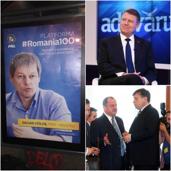 Politic show, Foto: Colaj foto