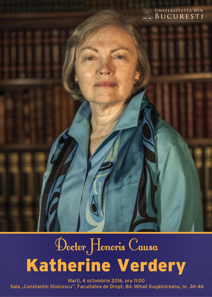 Katherine Verdery, Foto: unibuc.ro