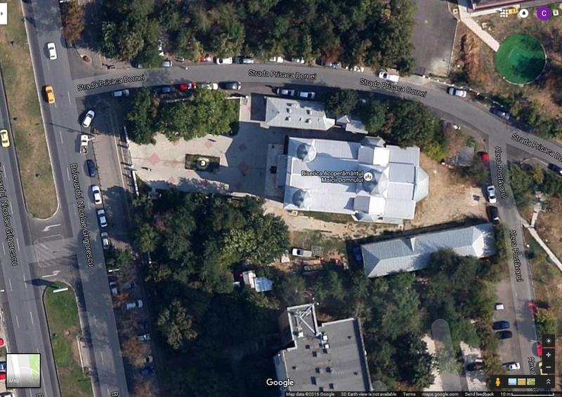 Spatiu verde str. Prisaca Dornei, Foto: Google Maps