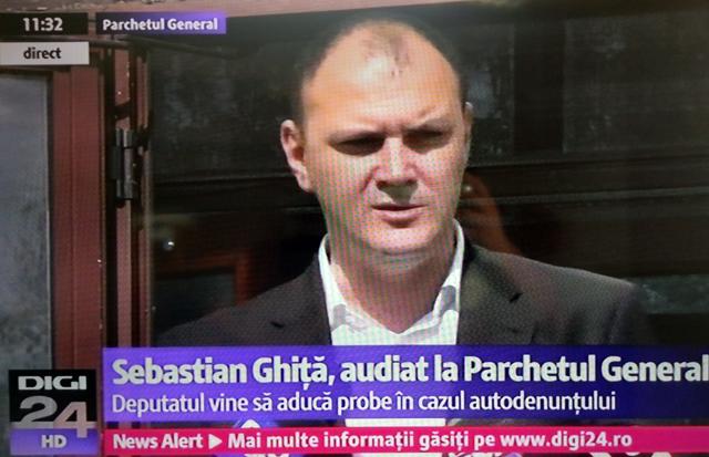 Sebastian Ghita la Parchetul General, Foto: Captura Digi 24