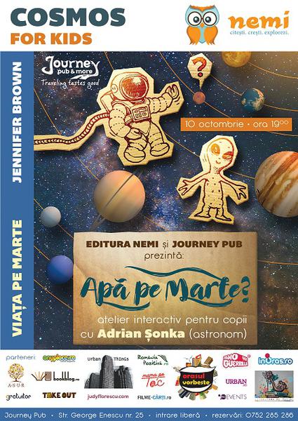 COSMOS KIDS: Apa pe Marte?, Foto: Afis