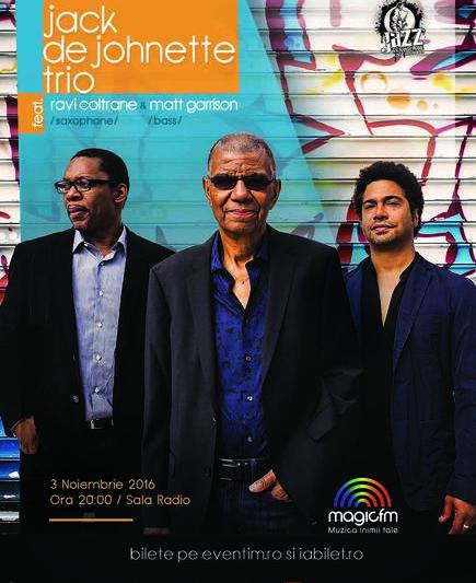 Concert Jack DeJohnette Trio, concert la Sala Radio, Foto: Jazz Syndicate Live Sessions