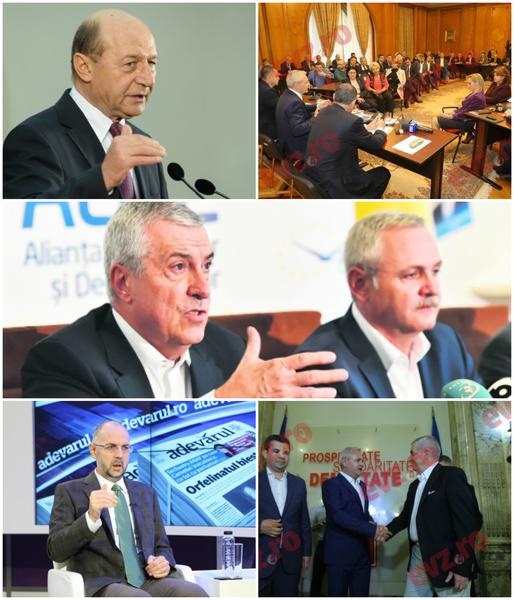 Politic show, Foto: Colaj foto