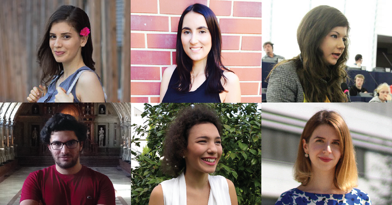 Poza studenti romani castigatori ai burselor, Foto: Smile Media