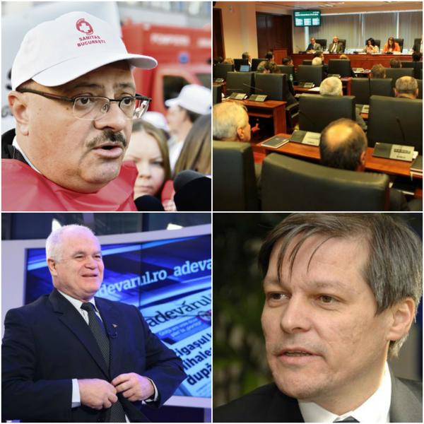 Politic show, Foto: Colaj foto