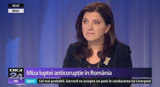 Raluca Pruna, Foto: Captura Digi 24