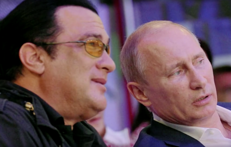 Steven Seagal a primit de la Vladimir Putin cetatenia rusa, Foto: Captura YouTube