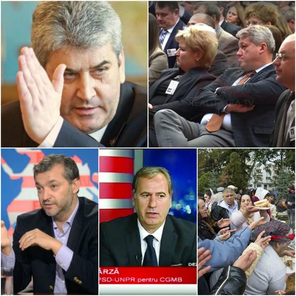 Politic show, Foto: Colaj foto