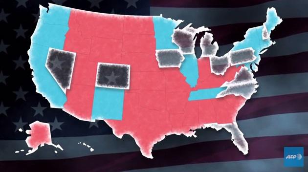 Swing states, Foto: Captura YouTube