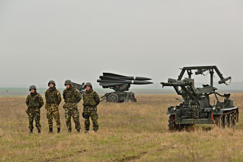 Rachetele Hawk folosite de armata romana, Foto: HotNews.ro / Victor Cozmei