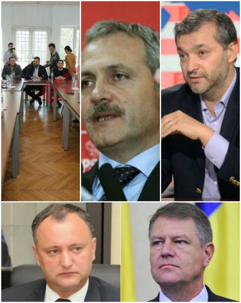 Politic show, Foto: Colaj foto