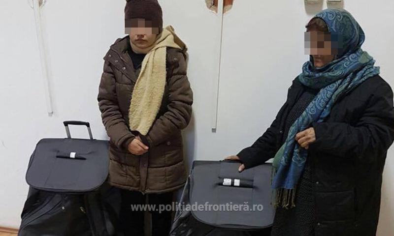 Afgane care incercau sa iasa ilegal din tara, Foto: Politia de Frontiera