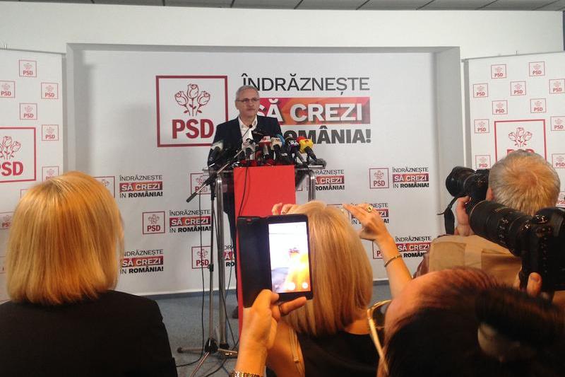 Liviu Dragnea dupa exit poll-uri , Foto: Hotnews