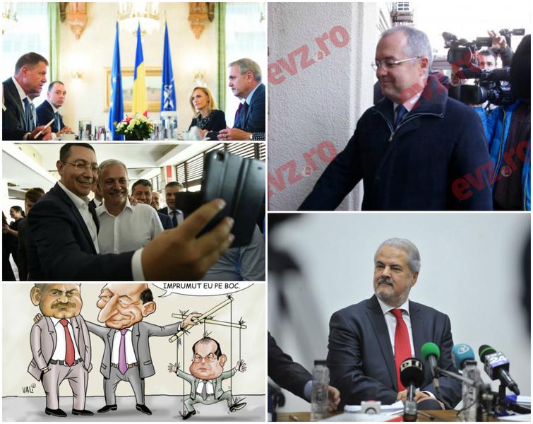 Politic show, Foto: Colaj foto