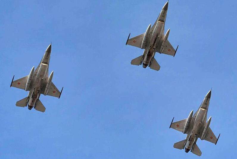 Avioane de vanatoare F-16 ale Fortelor Aeriene Romane, Foto: Fortele Aeriene Romane