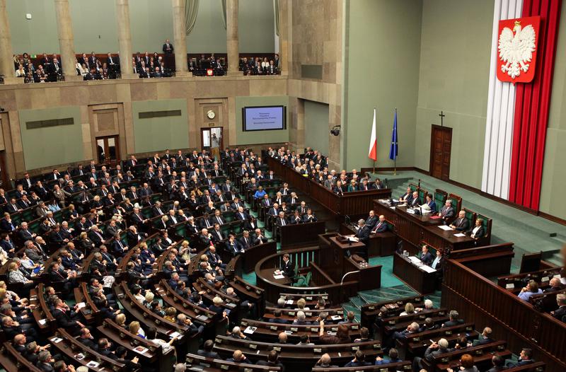 Sejm, camera inferioara a parlamentului polonez, Foto: Wikipedia / sejm.gov.pl