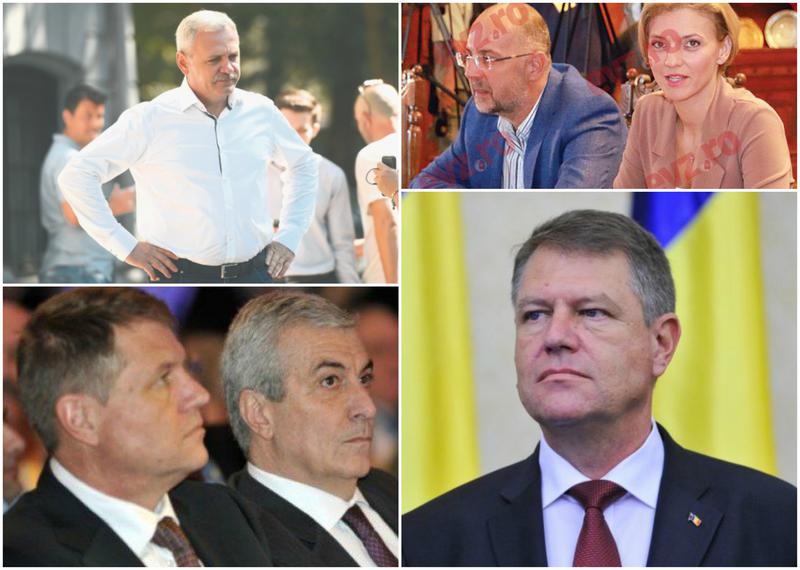 Politic show, Foto: Colaj foto