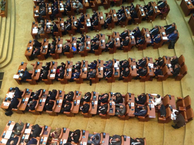 Prima sedinta de plen a deputatilor, Foto: Hotnews