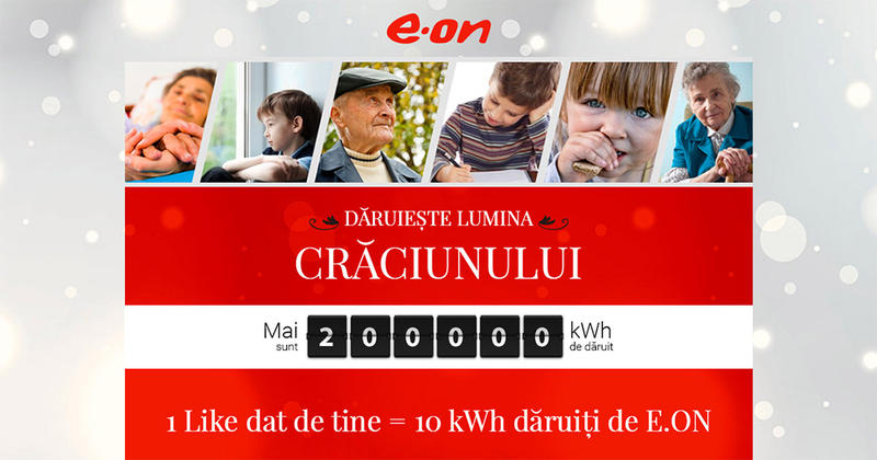 Daruieste Lumina E.ON, Foto: E.ON Romania