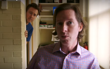 Wes Anderson si Edward Norton, Foto: Captura YouTube