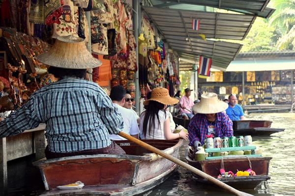 Damnoen Saduak Floating Market, Foto: Travelship.ro