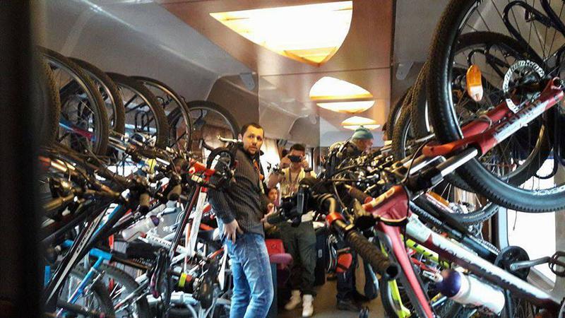 Vagon biciclete CFR, Foto: CFR