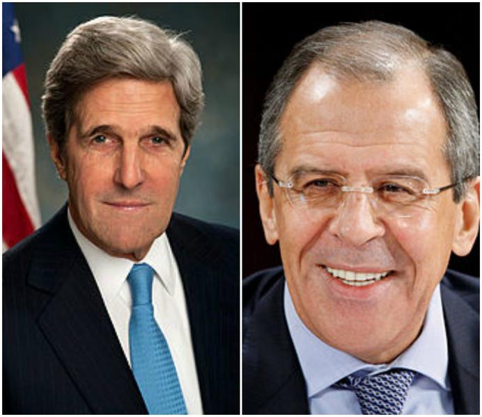 Serghei Lavrov si John Kerry, Foto: Colaj foto