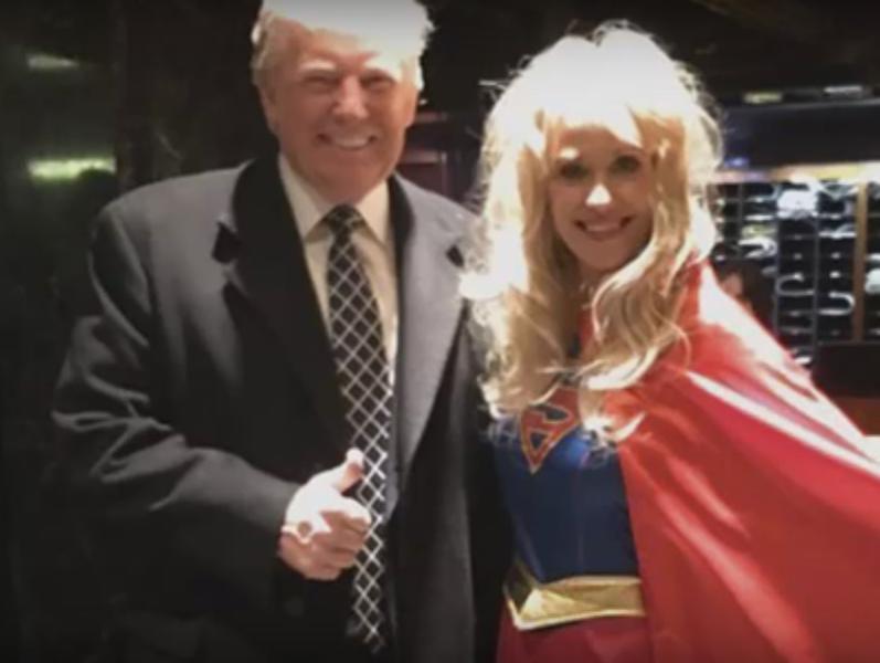 Donald Trump si sefa de campanie, Kellyanne Conway, Foto: Captura YouTube