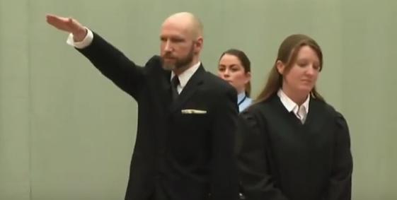 Anders Behring Breivik, Foto: Captura YouTube